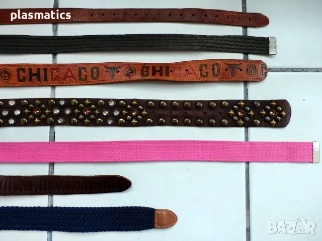 7 колана от кожа и плат, снимка 4 - Колани - 48205680