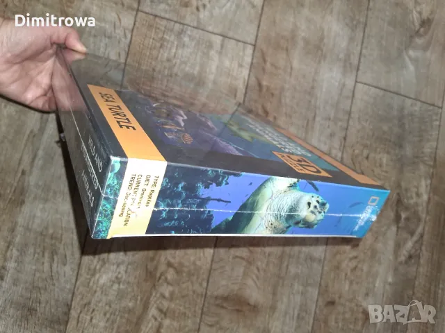 CubicFun Пъзел 3D National Geographic Морска Костенурка 31ч., снимка 5 - Образователни игри - 48820225