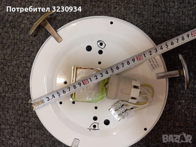 Плафон за таван или стена., снимка 2 - Лампи за таван - 51443207