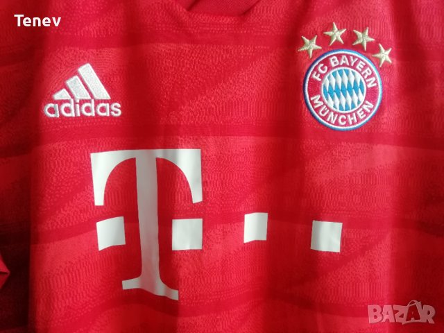 Bayern Munich Coutinho Adidas оригинална тениска фланелка Байерн Мюнхен Коутиньо размер L 2019/2020, снимка 3 - Тениски - 43437057