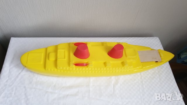 Соц.пластмасова играчка кораб, снимка 4 - Колекции - 43732083