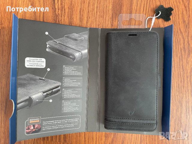 Кожен калъф от естествена кожа Iphone XS Max