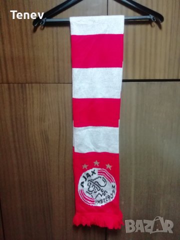 Ajax Amsterdam Нов Оригинален Шал Аякс Амстердам , снимка 2 - Футбол - 43839238