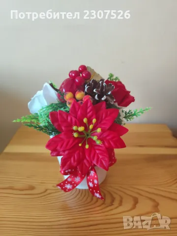 Коледна декорация , снимка 2 - Декорация за дома - 48249059