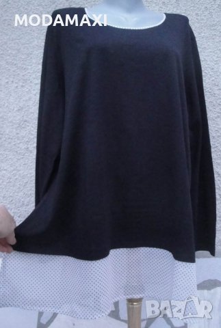 3XL/4XL Нова блуза Kenny S. , снимка 3 - Блузи с дълъг ръкав и пуловери - 39795419