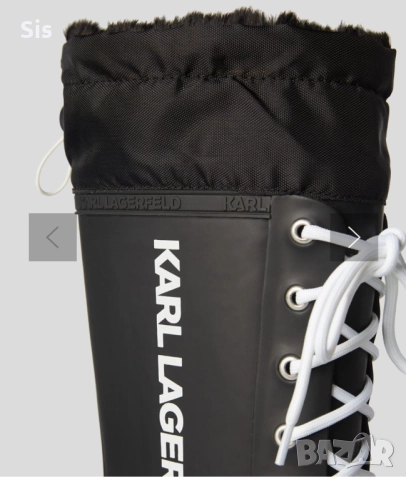 Нови! Дамски  ботуши- Karl Lagerfeld , снимка 5 - Дамски ботуши - 52131280