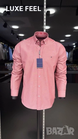 Мъжки Ризи ⚜️ Lacoste Burberry Tommy Hilfiger Calvin Klein , снимка 4 - Ризи - 53078206