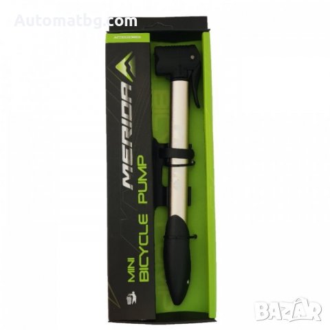 Помпа за велосипед Automat, Телескопична, 8 бара, Сив, снимка 2 - Аксесоари за велосипеди - 38898024
