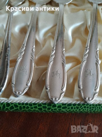Шведски, красиви,посребрени лъжички за кафе Prima NS Alp, снимка 3 - Други ценни предмети - 40261329