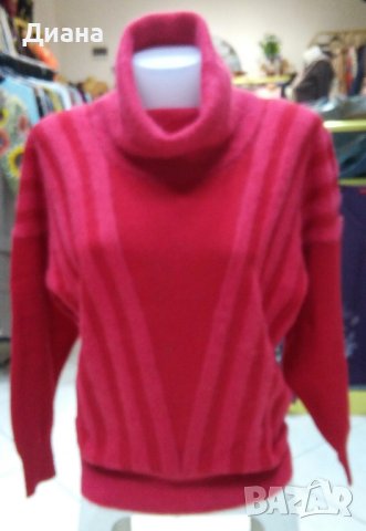 100% кашмир,мерино,ангора,мохер-дамски пуловери с поло яка, снимка 15 - Блузи с дълъг ръкав и пуловери - 35536878