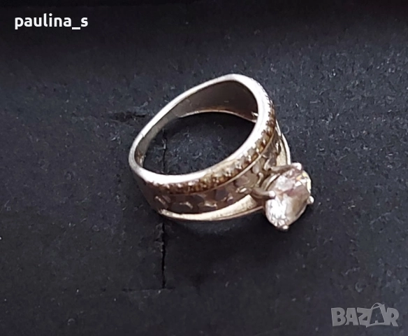 Три различни / Масивен сребърен пръстен проба 925 , снимка 16 - Пръстени - 44364128