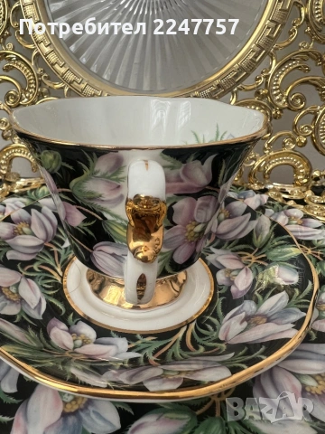 Рядък троен сет Royal Albert, снимка 5 - Антикварни и старинни предмети - 53092598