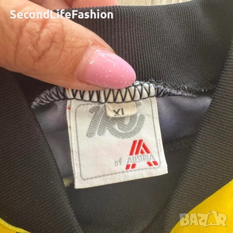 Винтидж вратарска футболна фланелка Tro Austria колекционерска размер XL футболна тениска , снимка 4 - Тениски - 53204080