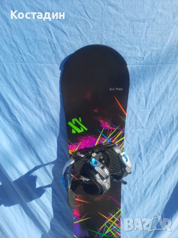 Сноуборд  VÖLKL RENTAL ROCKER   143см. с автомати. , снимка 2 - Зимни спортове - 53422972