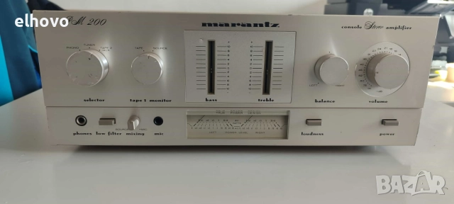 Стерео усилвател Marantz PM200, снимка 7 - Ресийвъри, усилватели, смесителни пултове - 52479457