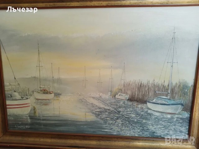 Картина маслени бои на P.Selby