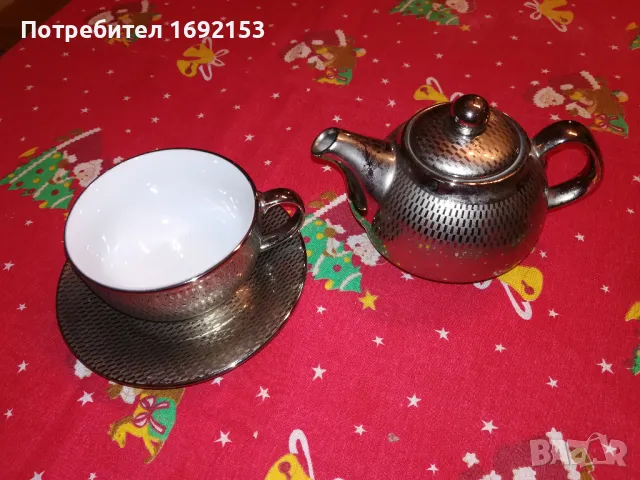 Комплект за чай, снимка 2 - Сервизи - 48244052