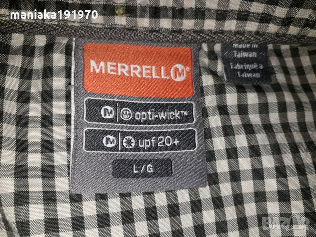 Merrell (L) мъжка риза с къс ръкав, снимка 9 - Ризи - 33243074