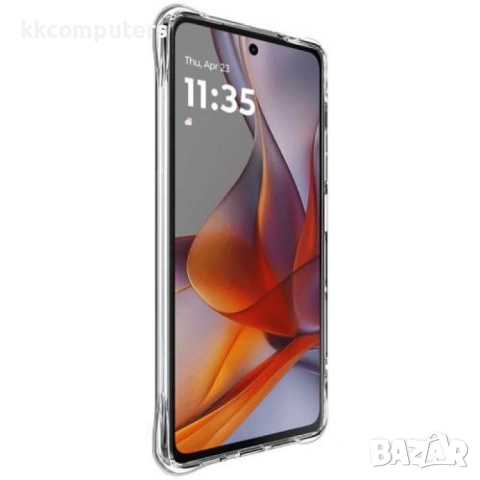 Motorola Moto G75 5G IMAK Силиконов Калъф и Протектор, снимка 2 - Калъфи, кейсове - 53162075