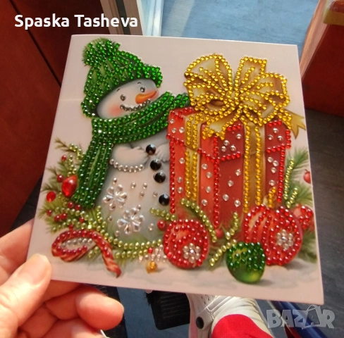 Диамантени коледни картички , снимка 10 - Други - 52764319