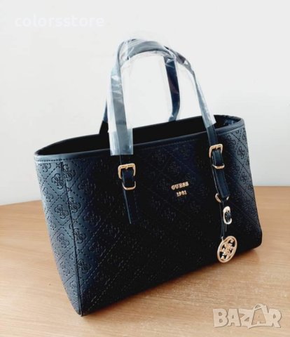 Черна чанта Guess  код Br259, снимка 4 - Чанти - 39784874