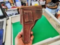 Стар кожен кобур за пистолет, снимка 6
