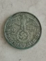 2 Reichs Mark 1937 Silber , снимка 2