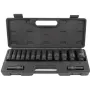 Комплект дълбоки ударни вложки 1/2″ (10 – 36 мм) 15 ЧАСТИ ROCKFORCE, снимка 1