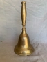 месингов ръчен звънец камбанка , снимка 1