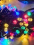 Коледни LED лампички, 100бр лампички/10 метра гирлянд.  , снимка 10