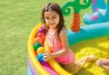 Надуваем център за игра Intex Dinoland, 302 x 229 x 112 см, PVC, с пързалка, динозавърски дизайн, снимка 5