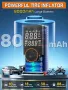Multper 8000 mAh Електрическа въздушна помпа Велосипедна въздушна помпа, снимка 7