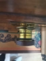 Античен дървен фотоапарат с мех, снимка 3