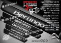 ПРАГОВЕ карбон CITROEN BERLINGO фолио стикери cipb, снимка 1