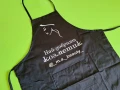 Работна престилка с надпис, снимка 1