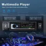 MP3, Плеър, USB, за автомобил, за кола, бус радио блутут CD разговори AUX 1DIN единичен дин с флашка, снимка 7