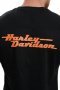 Нова мъжка тениска с дигитален печат HARLEY DAVIDSON с гръб, Череп, снимка 7