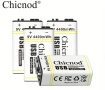 Chicnod 9V Батерия,4 броя- USB/Type-C 9V Литиева Батерия, 9V Презареждаема, снимка 1