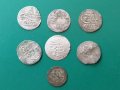 Колекция НЕПРОБИТИ 7 ахчета акчета ахче акче сребърни Османски монети мангъри, снимка 5