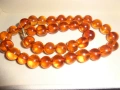 Кехлибарена огърлица винтидж, снимка 5