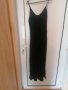H&M дълга черна рокля, снимка 1 - Рокли - 40587982