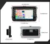 Мултимедия, VW, плеър, двоен дин, volkswagen, навигация, Golf 5, passat, touran, Seat, Skoda Android, снимка 6