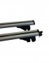 2бр. Алуминиеви Греди Багажник за Таван на Кола Автомобил с Ключ 120см, снимка 3
