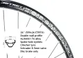 26" Капли за диск Shimano, DT Swiss, QR, Thru-Axle, Предна, Задна, 9x100 15x100 20x110 10x135 12x142, снимка 8