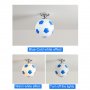 Креативна футболна LED таванна лампа, снимка 3