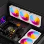 UpHere геймърски 120 мм ARGB охлаждащи вентилатори за компютър, пакет от 6 (NT1206-6), снимка 5