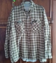 PATTON XXL MADE IN ITALY plaid hiking shirt ловно-туристическа риза, снимка 1
