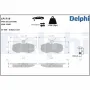 DELPHI LP1716 ПРЕДНИ НАКЛАДКИ CITROEN C2 C3 / PEUGEOT 206 207 / 2002-2024 OE 4253.45  OE 1617257080 , снимка 3