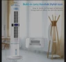 Вентилатор кула с две зони 65w., снимка 3