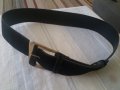 Дамски черен колан от велур, снимка 2